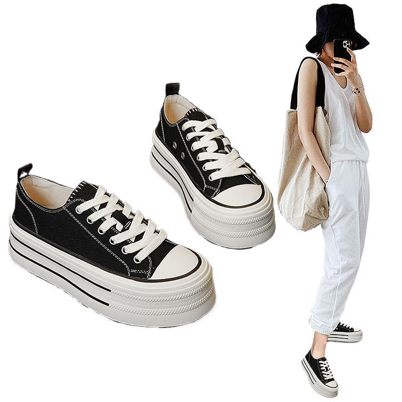 Women’s Platform Canvas Sneakers