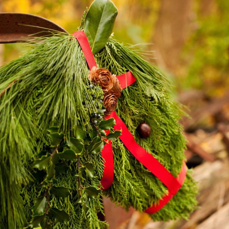 Christmas Wreath Animal Farm