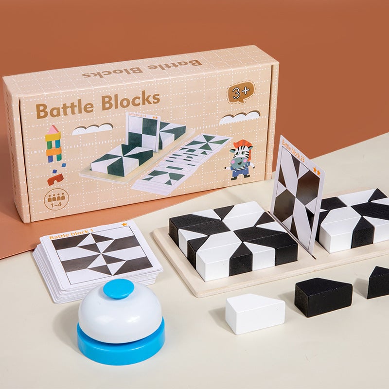 🖤🌟Puzzles Hidden Building Blocks Puzzles Toys