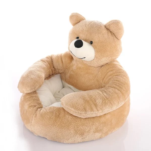 🐶🐱 Teddy bear pillow cat and dog beds