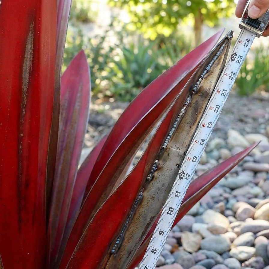 🎄-Waterproof Solar Garden Agave Lamp