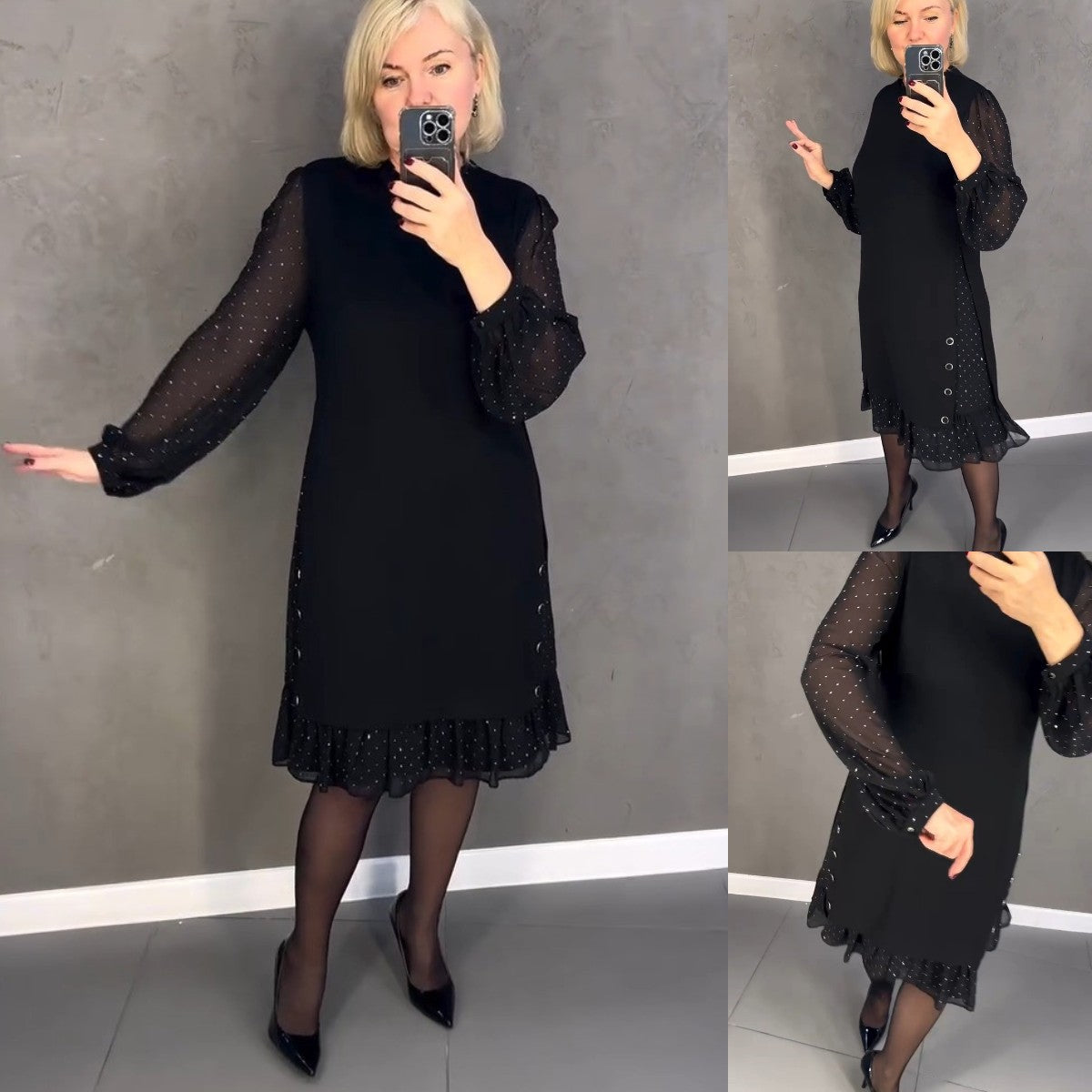💖💖【S-5XL】🍁🍂New high quality modern dress.
