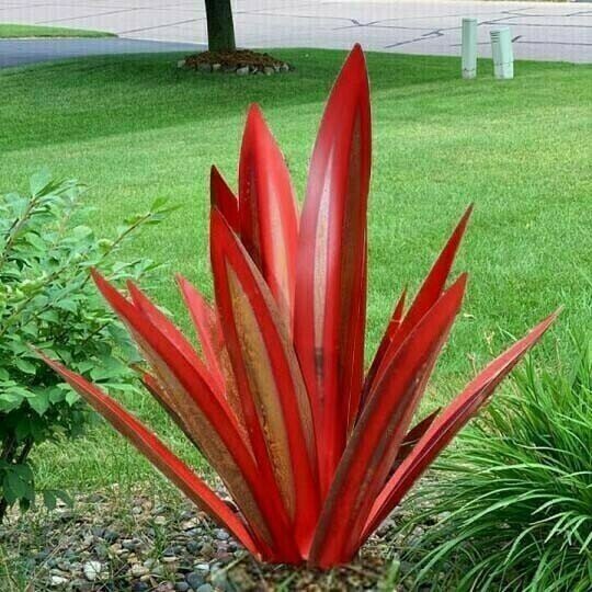 🎄-Waterproof Solar Garden Agave Lamp