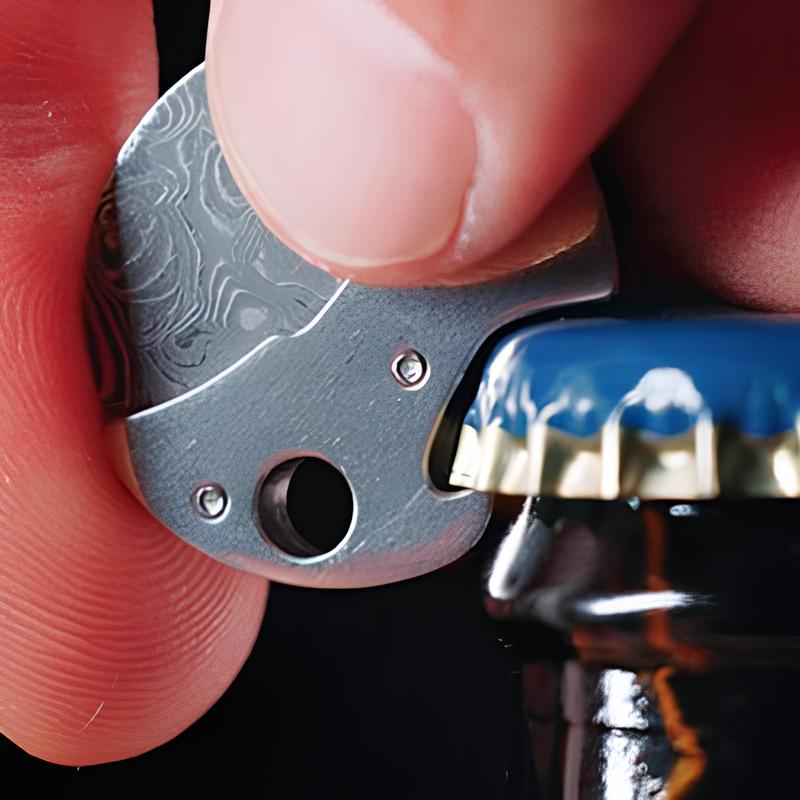 Mini Titanium Compact Bottle Opener & EDC Cutter