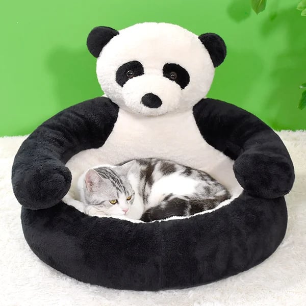 🐶🐱 Teddy bear pillow cat and dog beds