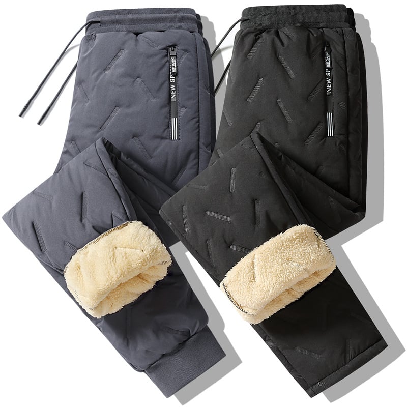 🔥Large size winter fleece pants