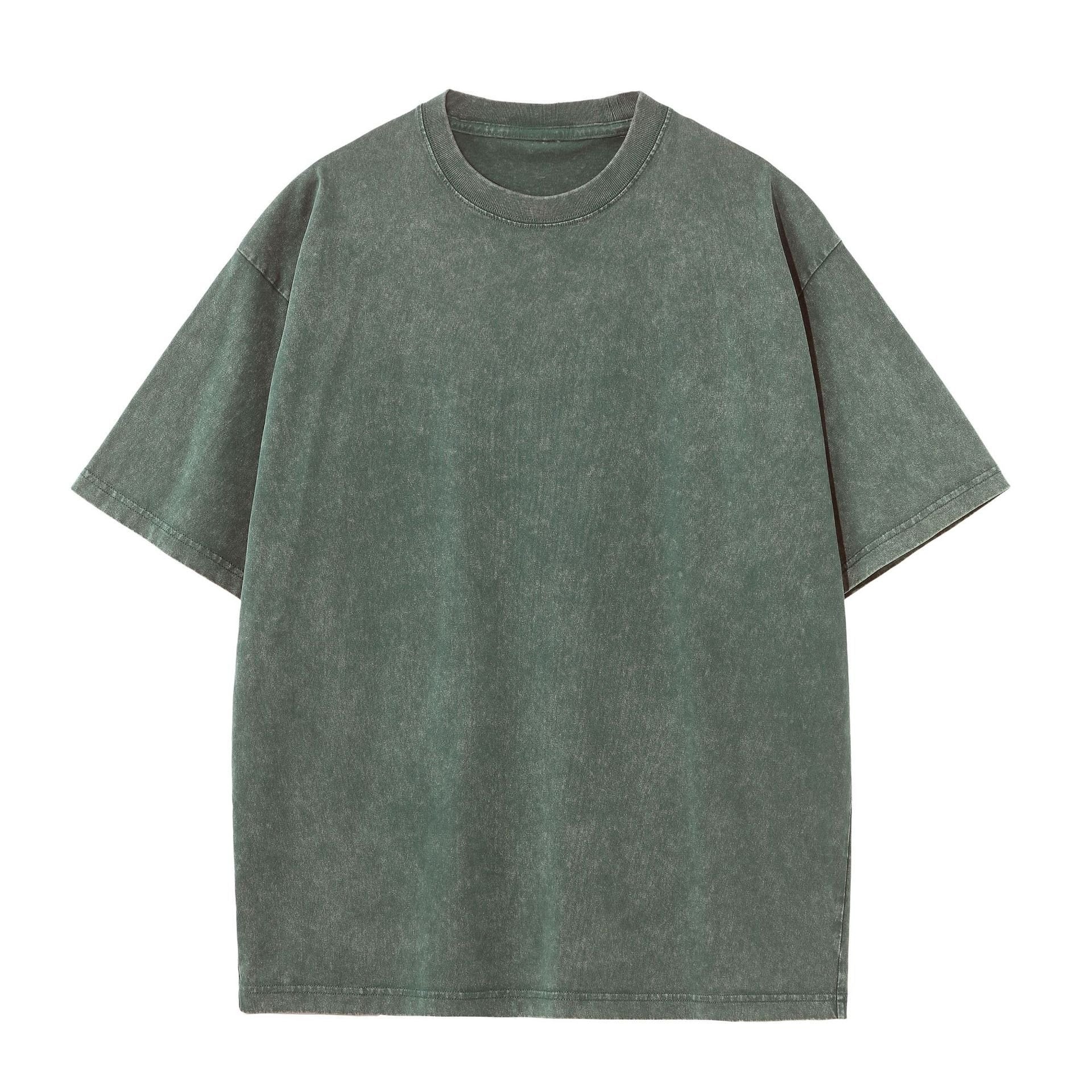 1/4 Pack Oversized Tshirts for Men Gym Vintage Heavyweight T Shirts Cotton Workout Acid Wash Baggy Tees