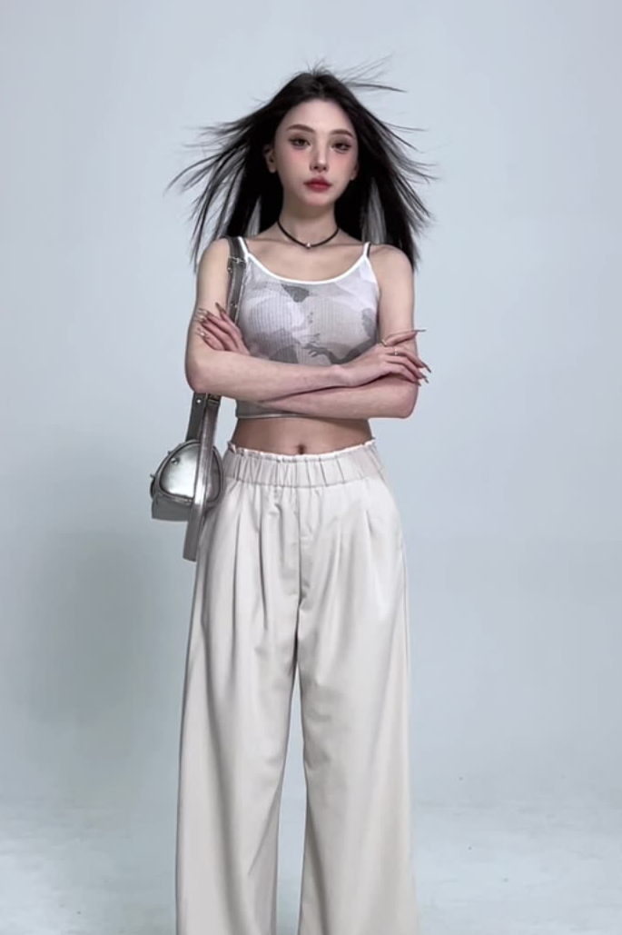 Women’s Premium Tencel Wide-Leg Trousers