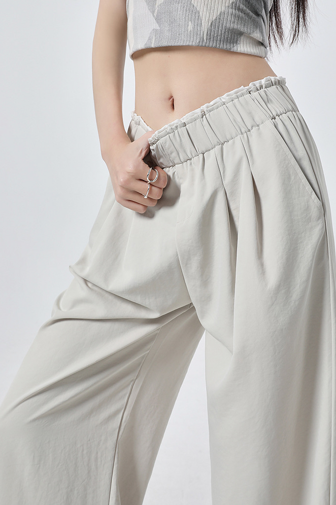 Women’s Premium Tencel Wide-Leg Trousers
