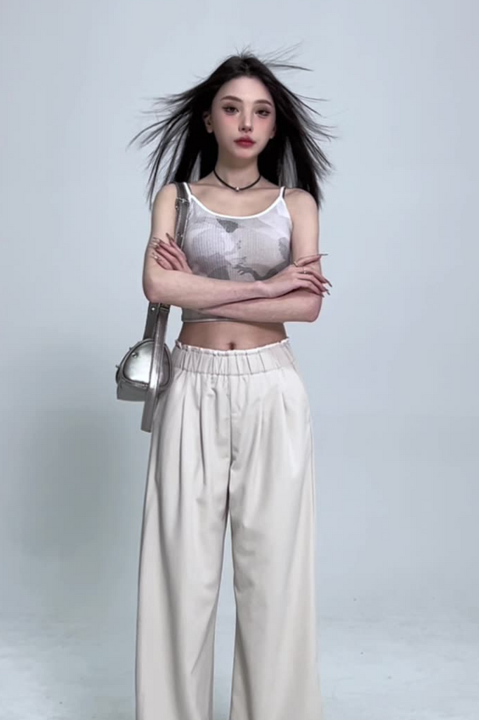 Women’s Premium Tencel Wide-Leg Trousers