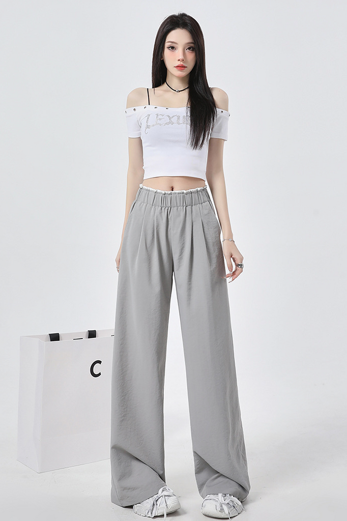 Women’s Premium Tencel Wide-Leg Trousers