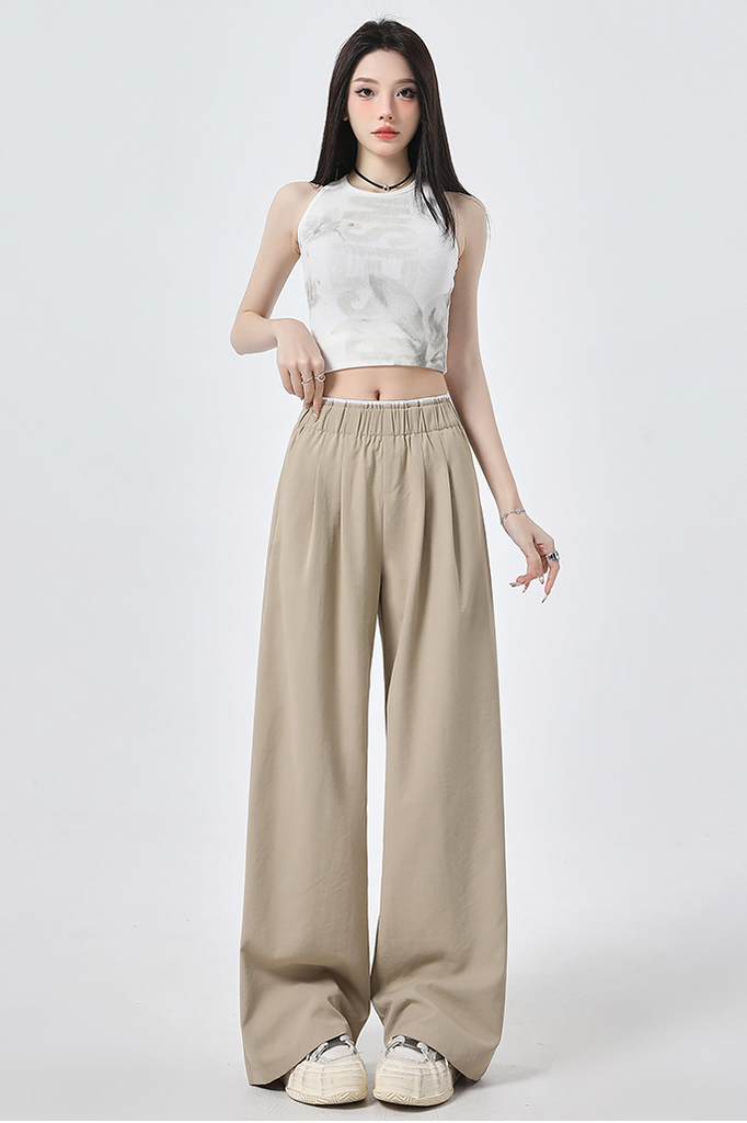 Women’s Premium Tencel Wide-Leg Trousers