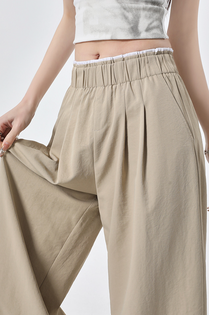 Women’s Premium Tencel Wide-Leg Trousers