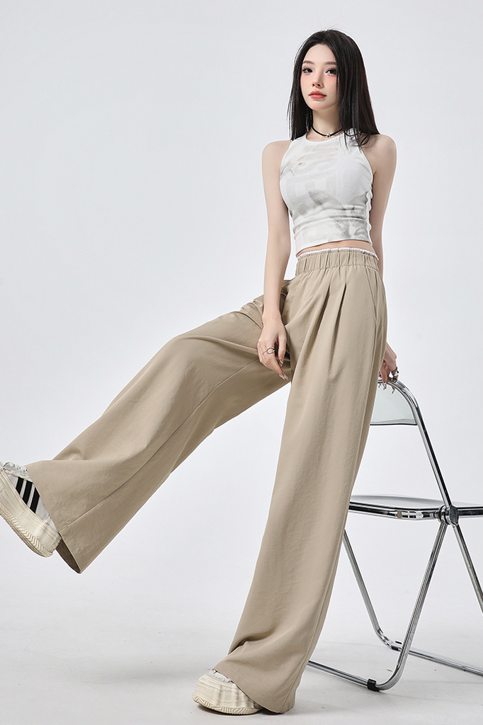 Women’s Premium Tencel Wide-Leg Trousers