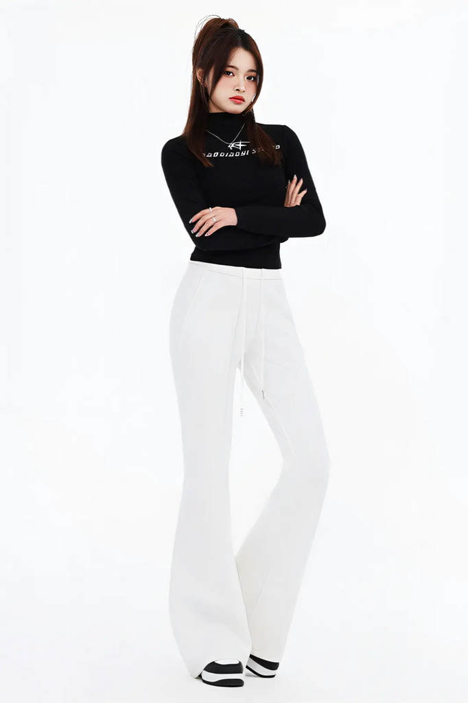 Women’s Vintage Cement Gray Flared Sweatpants – Cotton Yoga & Lounge Pants