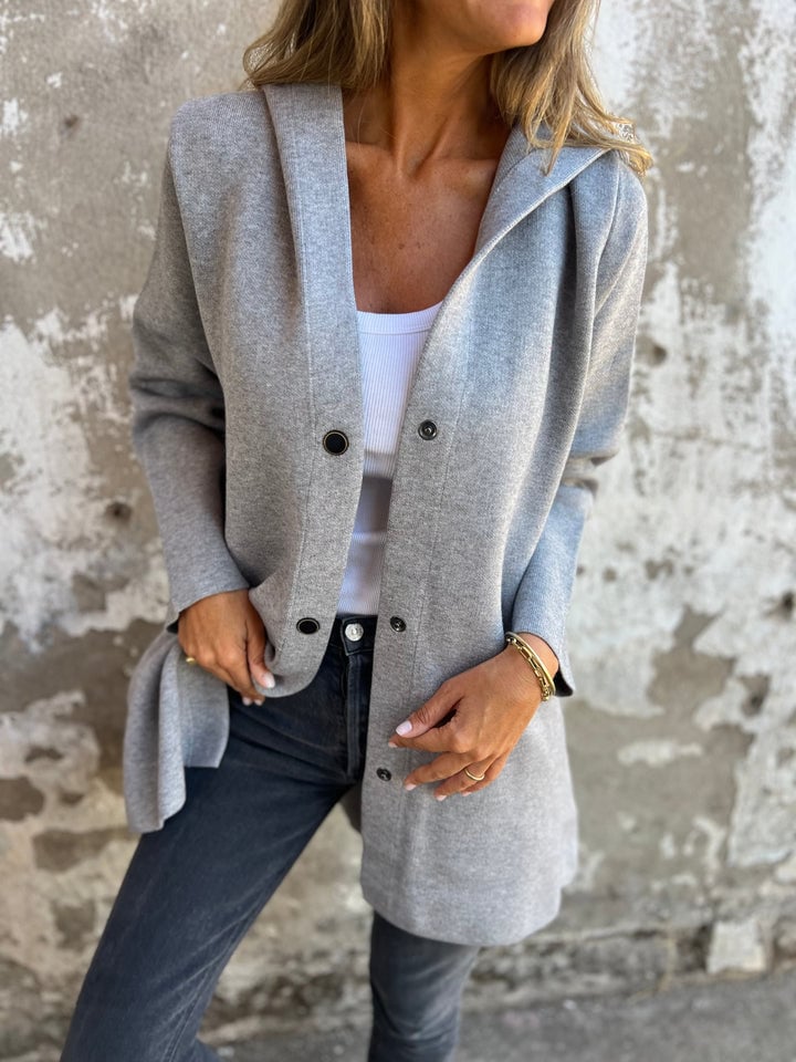 🔥Autumn/Winter Special Offers 49% OFF - Casual Single Breasted Hooded Jacket (Buy 2 Free Shipping)