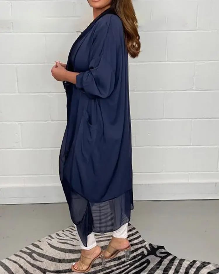 💖50% OFF - Silky Loose V-neck Top
