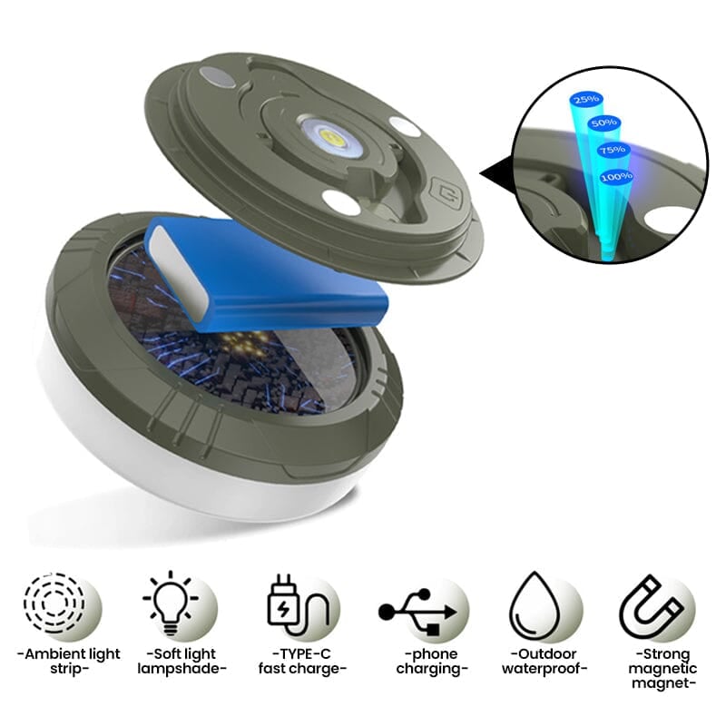 🎄💥Outdoor Waterproof Portable Storage Light
