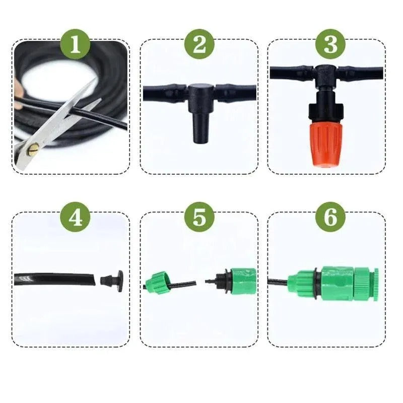 🔥This year's hottest items - Mist Cooling Automatic Irrigation System