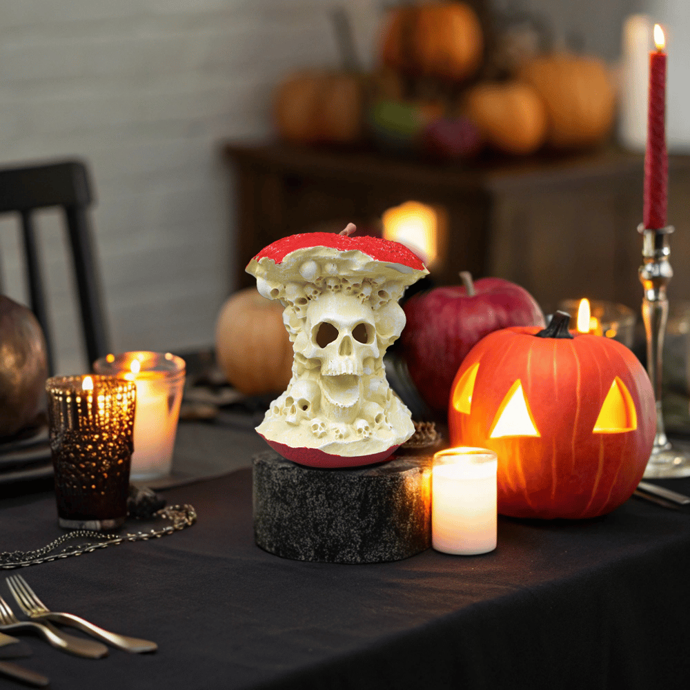 🍎Skull Apple Lamp💀: Light Up The Enchanting Fantasy Light