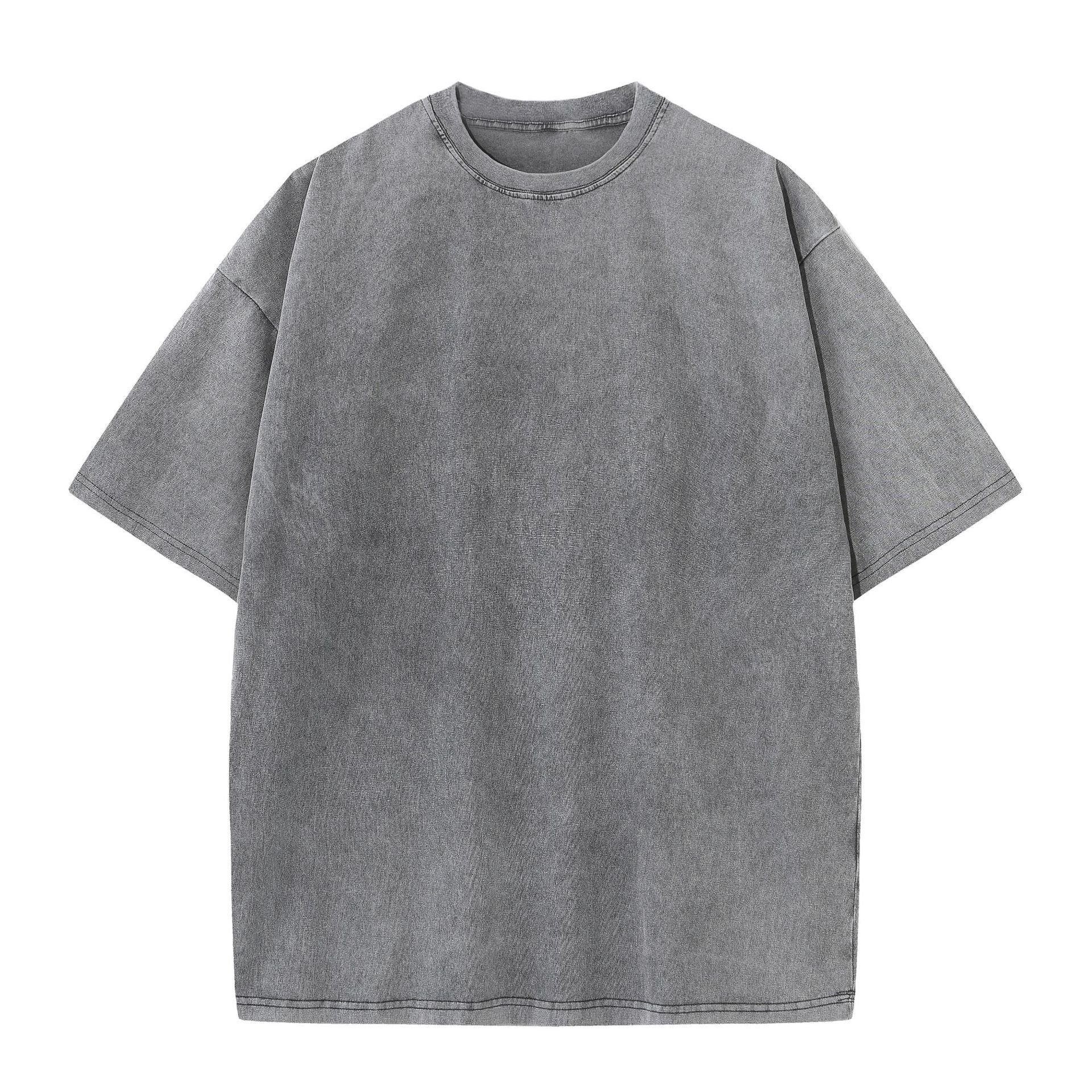 1/4 Pack Oversized Tshirts for Men Gym Vintage Heavyweight T Shirts Cotton Workout Acid Wash Baggy Tees